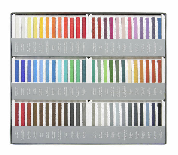 Cretacolor Hard Pastel Set, 72 Pieces