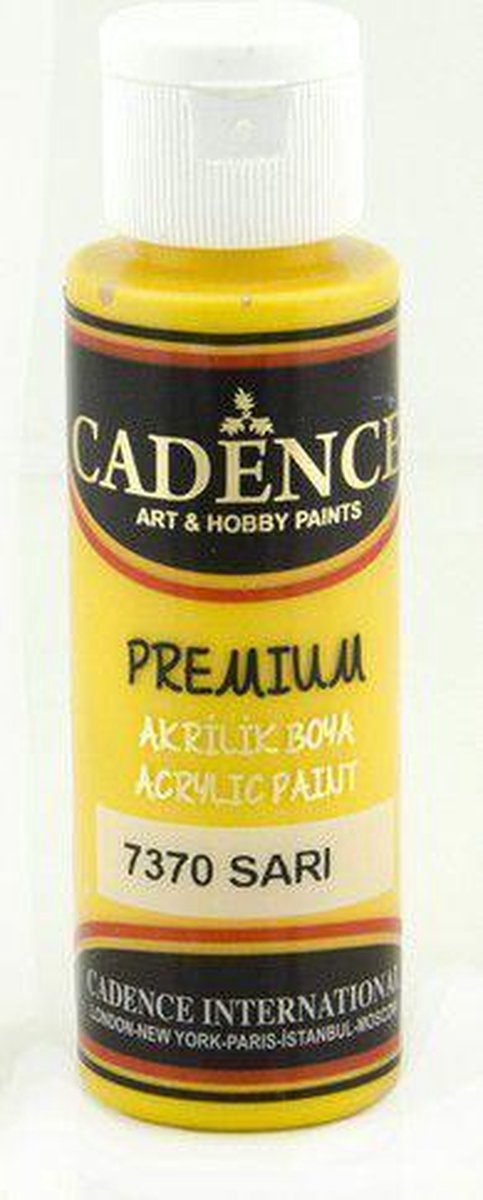 Cadence Premium Acrylverf 70 ml Yellow 7370