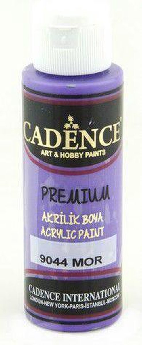Cadence Premium Acrylverf 70 ml Purple 9044
