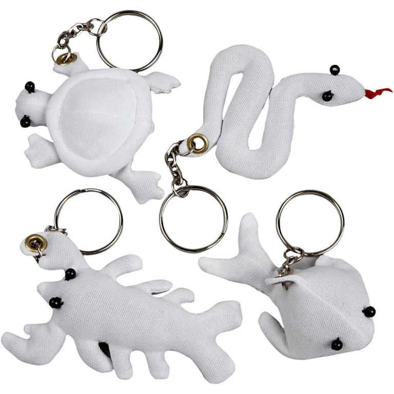 CC Creepy-Crawly met sleutelring 4 Stuks