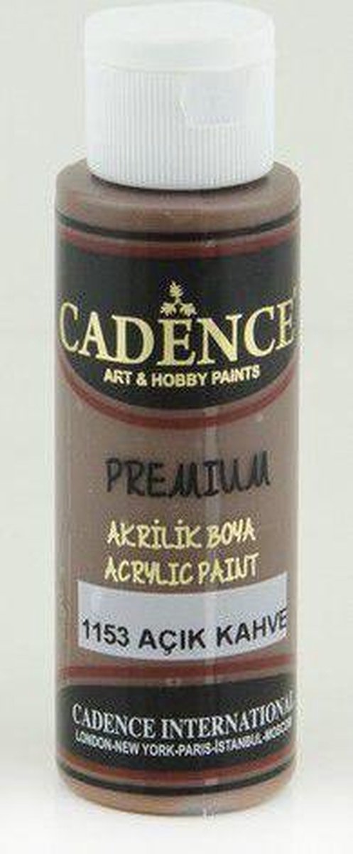 Cadence Premium Acrylverf 70 ml Light Brown 1153