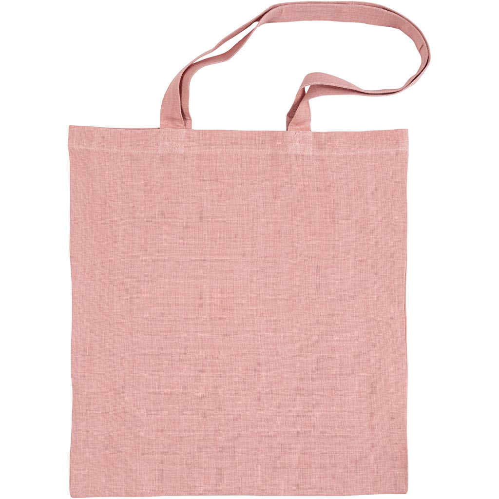 CC Katoenen Draagtas 38x42 cm Roze