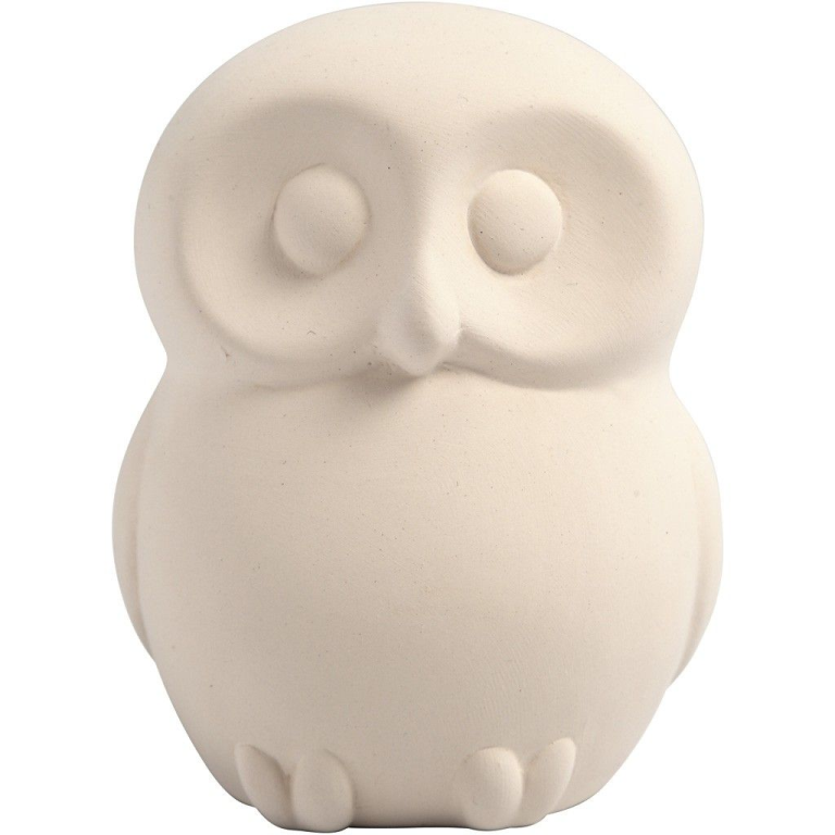 CC Terracotta Spaarpot Uil 10 cm 8 stuks