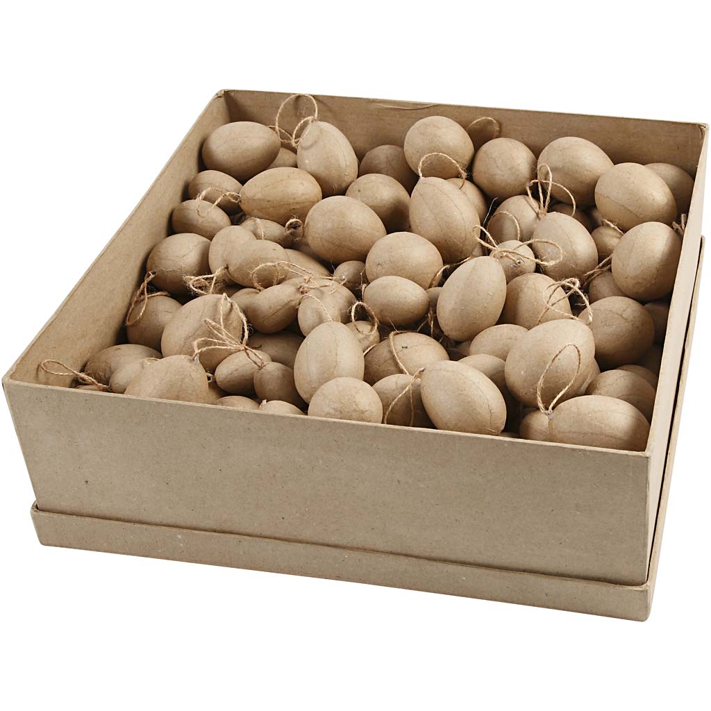 CC Papier-mâché Eggs 140 pieces