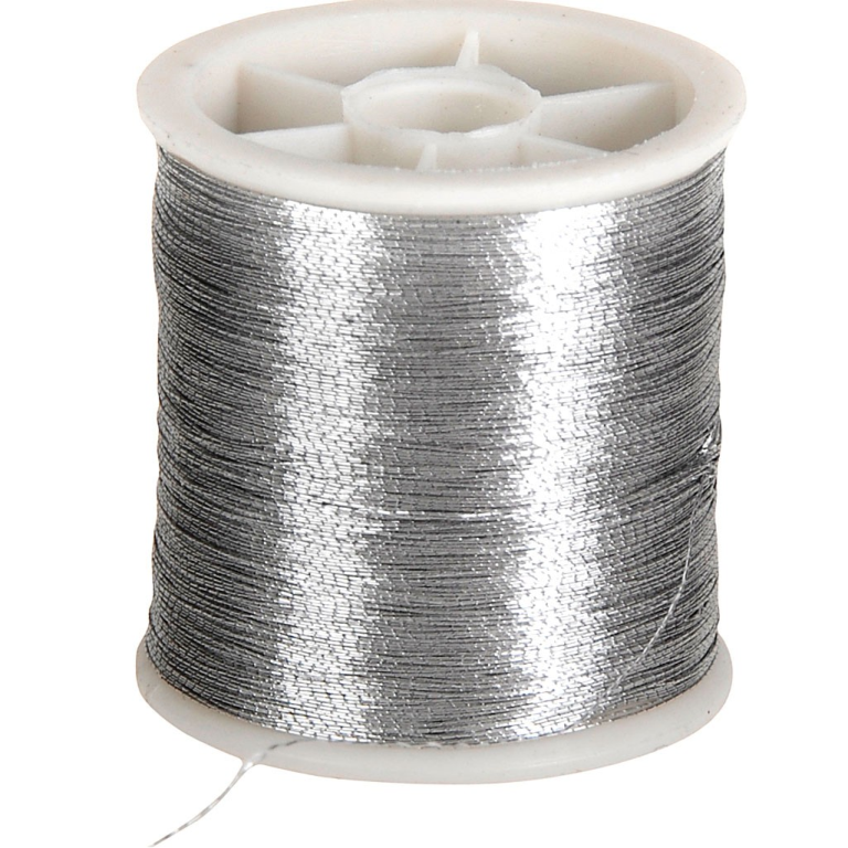 CC Nylon Naaigaren 100 m Zilver