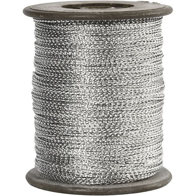CC Kordel 0,5 mm Silber 100 m