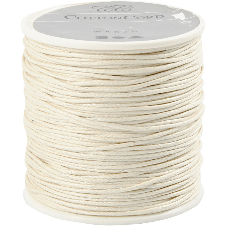 CC Katoenkoord 1 mm Wit 40 m
