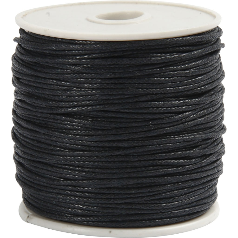 CC Katoenkoord 1 mm Zwart 40 m