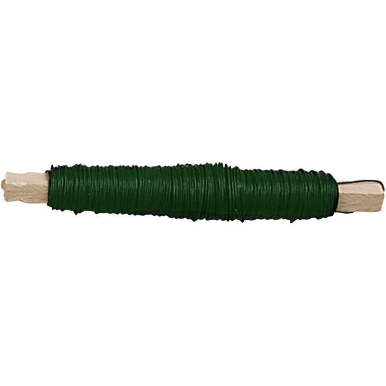 CC Blumenbindedraht 0,5 mm Grün 50 m