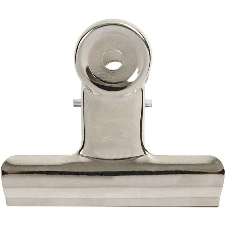 CC Metalen Clip 7,5cm 6 stuks metaal