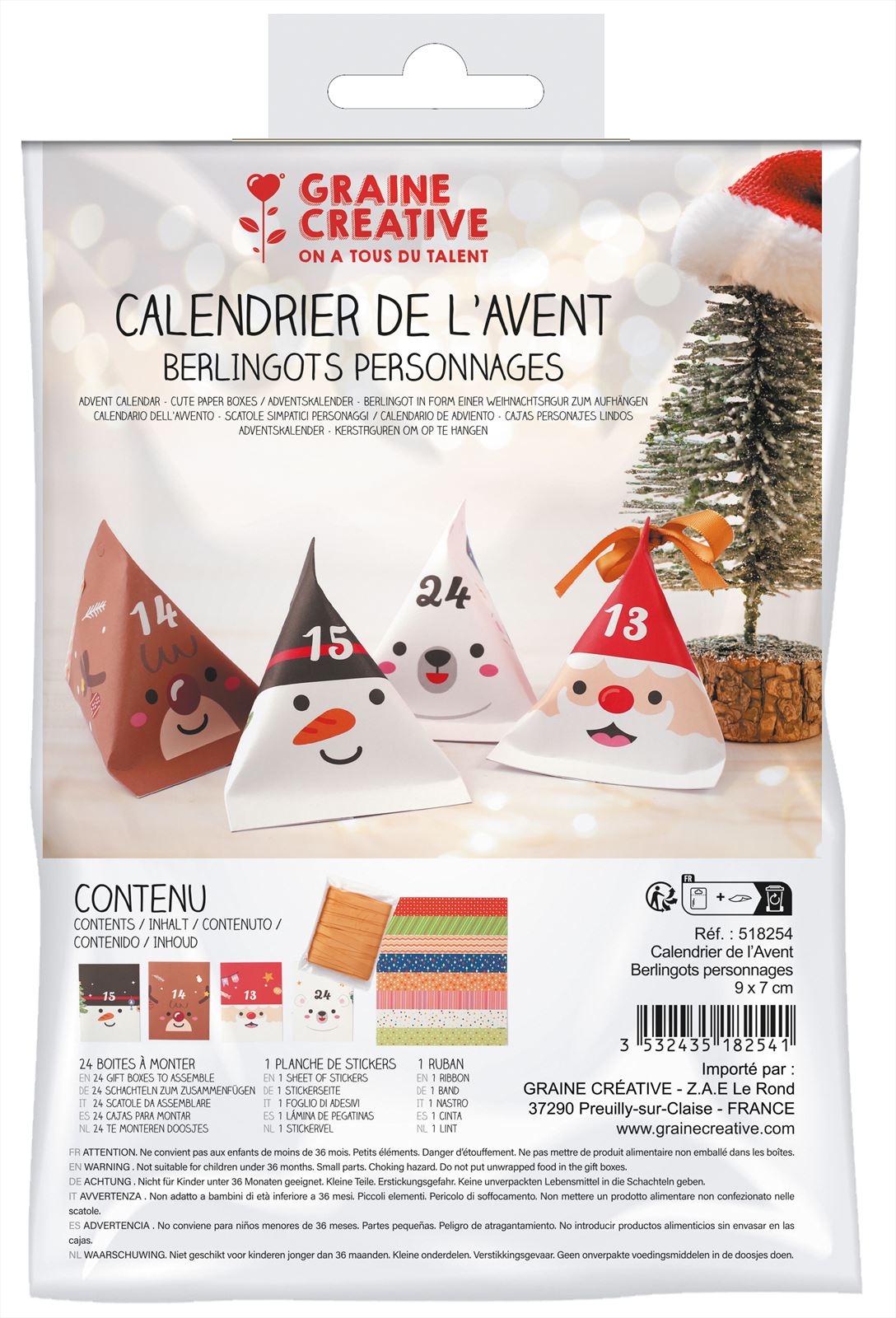 GC Adventkalender Set Kerstfiguren