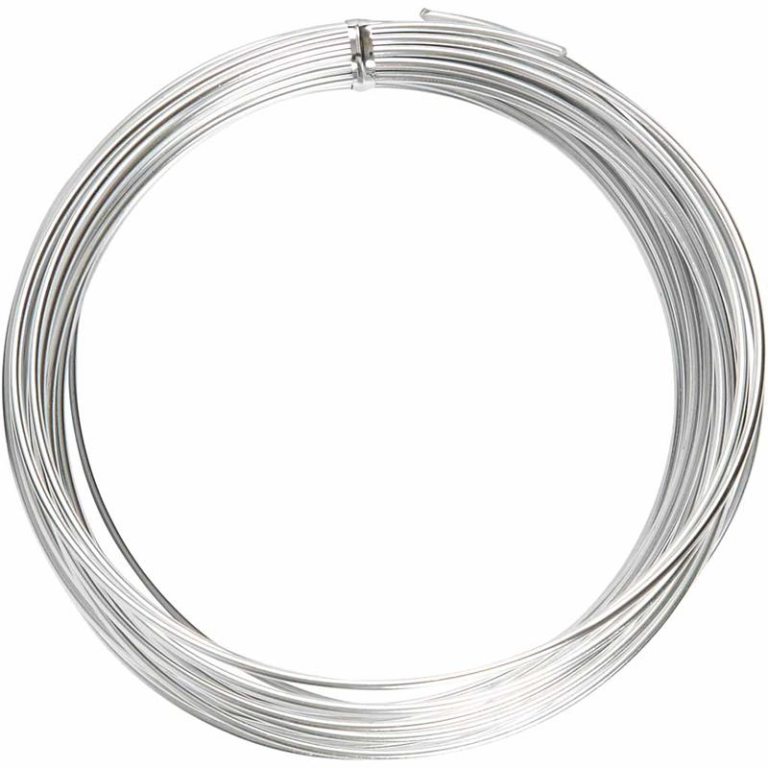 CC Alu Draht 2 mm Silber 10 m