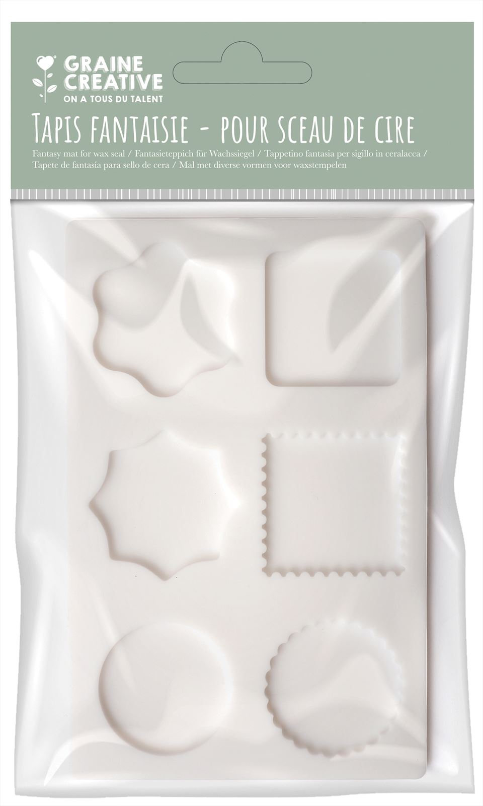 GC Zegel Wax Stempel Mallen 6 stuks - Klassiek