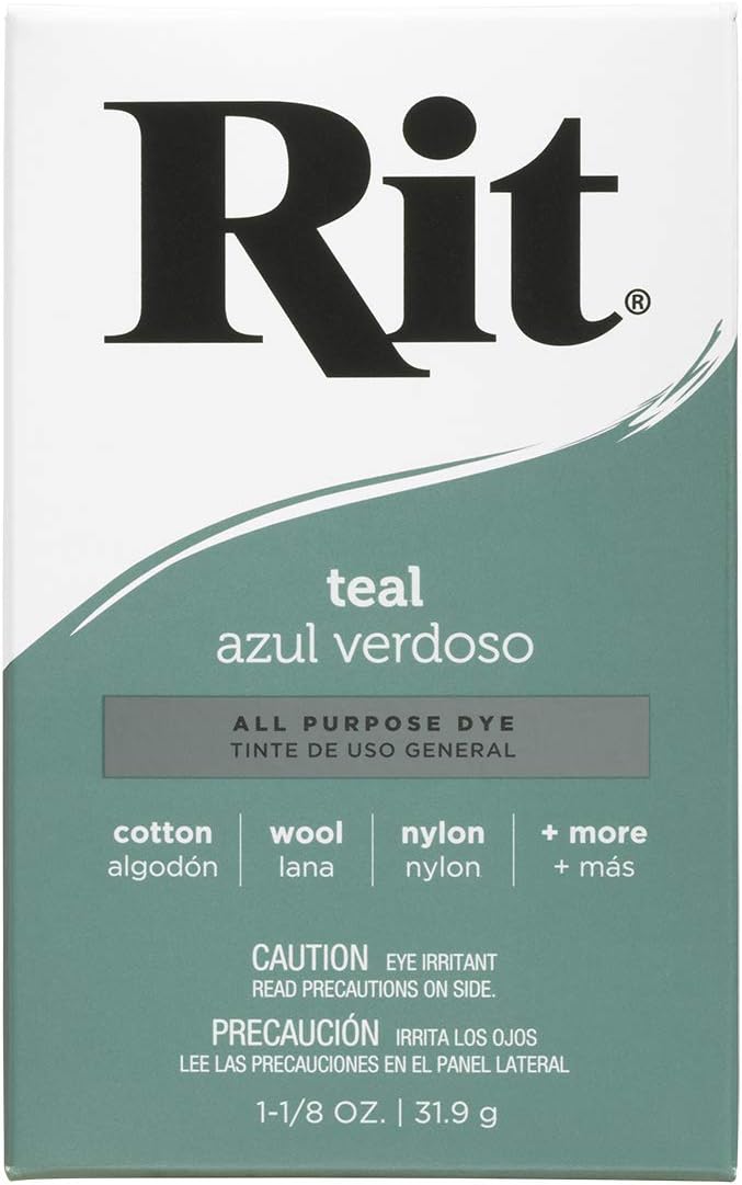 Rit Dye Pulver Teal 31,9 g