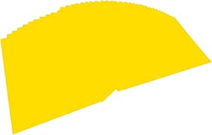 Folia Gekleurd Papier A4 130 gr 100 Vel Bananengeel