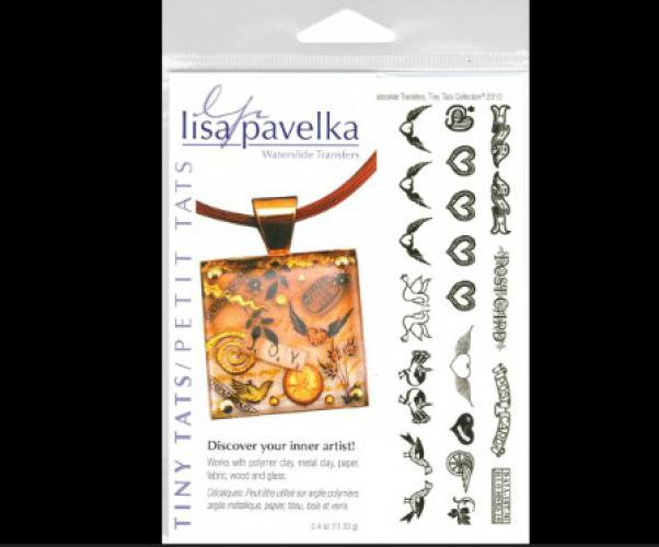 Fimo Lisa Pavelka Waterslide Tiny Tats - Decals voor Fimo Klei