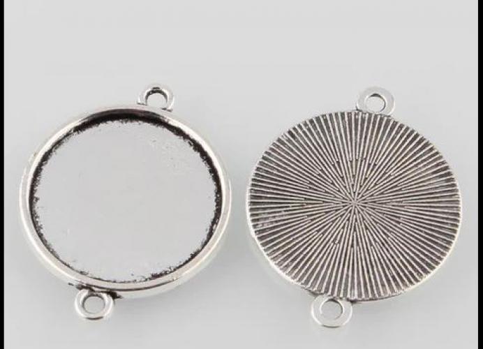 Fimo Cabucon Connector 14mm (10 stuks) - Polymeerklei Accessoire