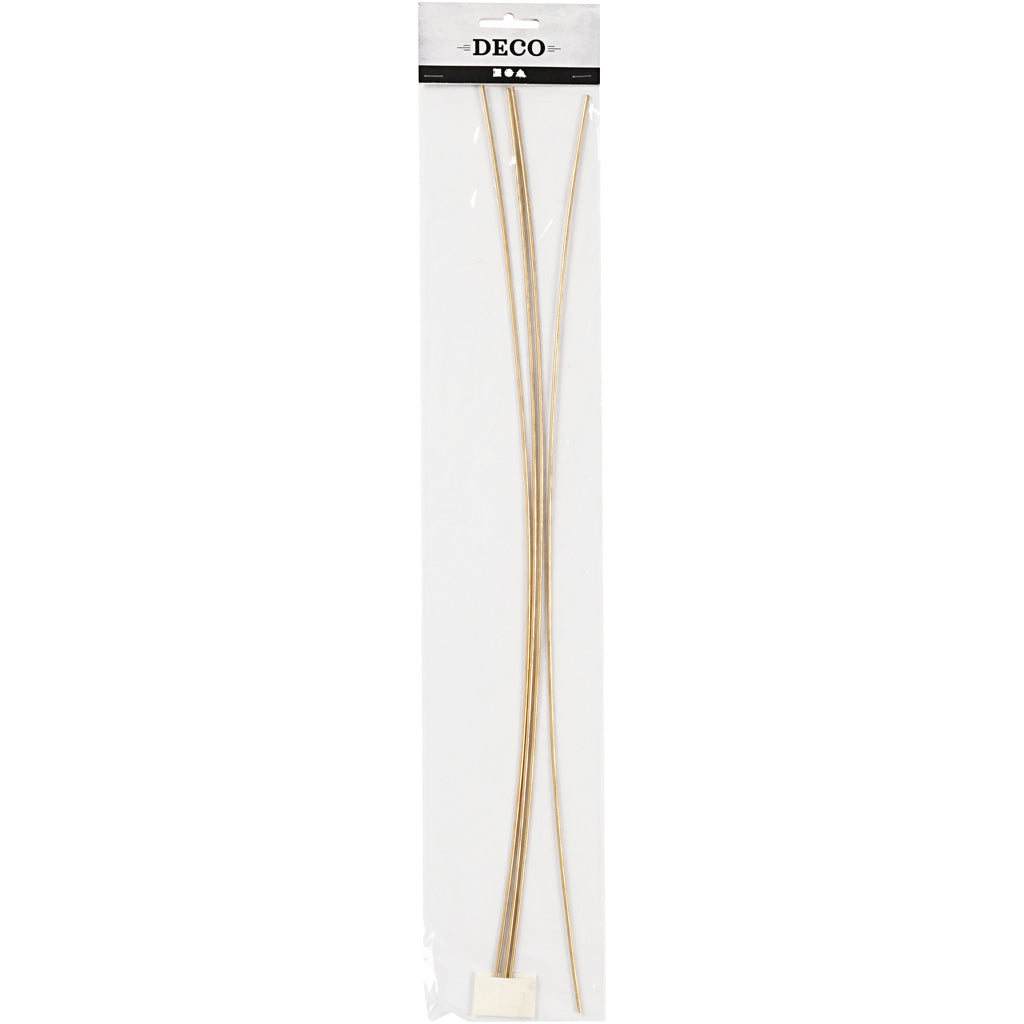 CC Metalen Staven 45 cm Koper 5 stuks