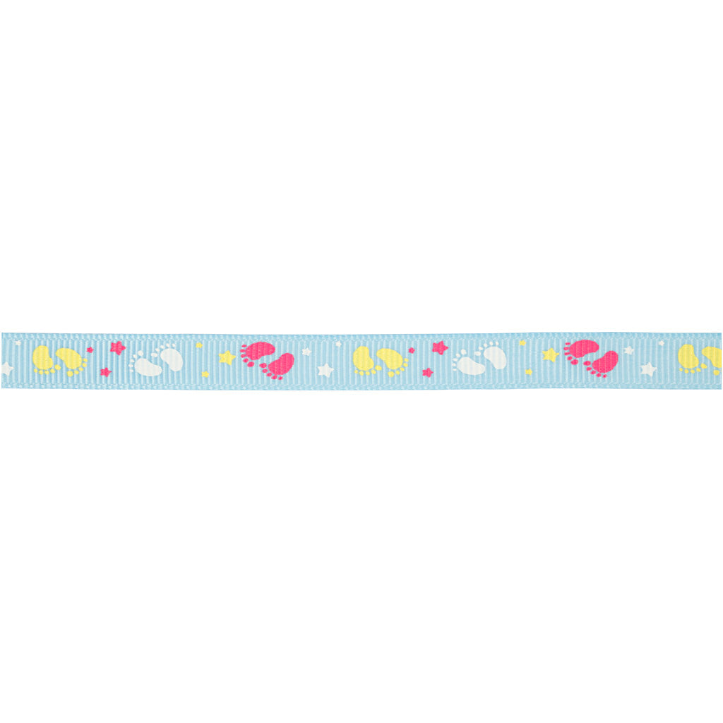 CC Grosgrain Lint 9 mm 5 m Birth Light Blue