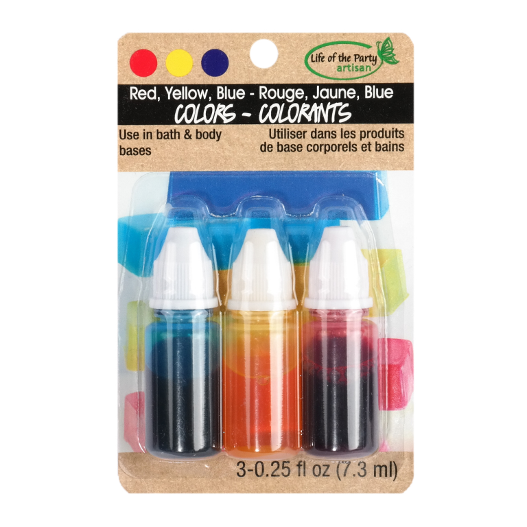 Life of the Party Zeepkleurstof Set 3x7,3 ml Primair