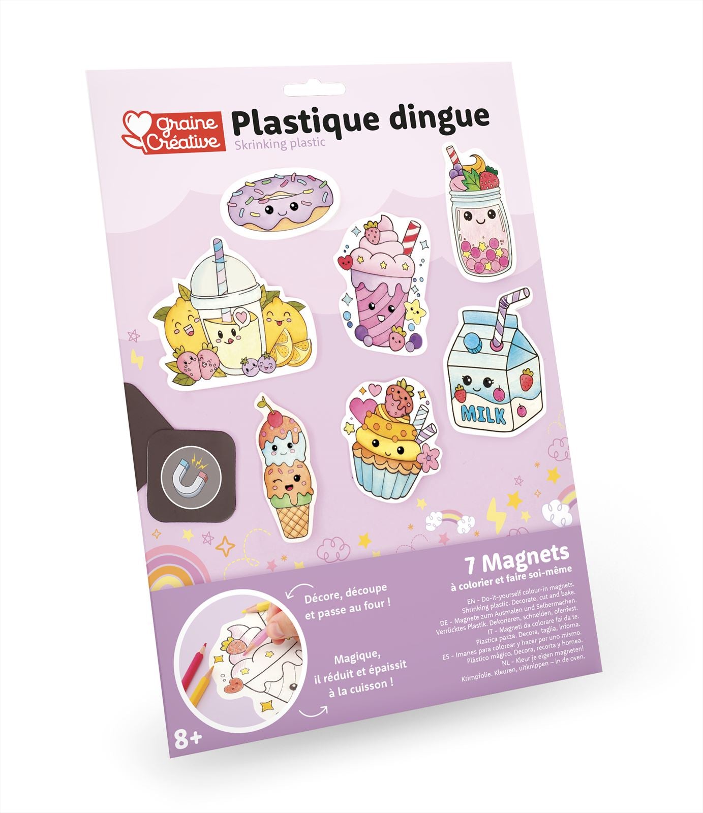 GC Schrumpffolie Set Kawaii Magnete