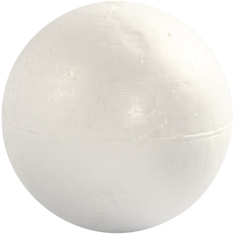 CC Piepschuim Ballen d:10 cm, 5 stuks
