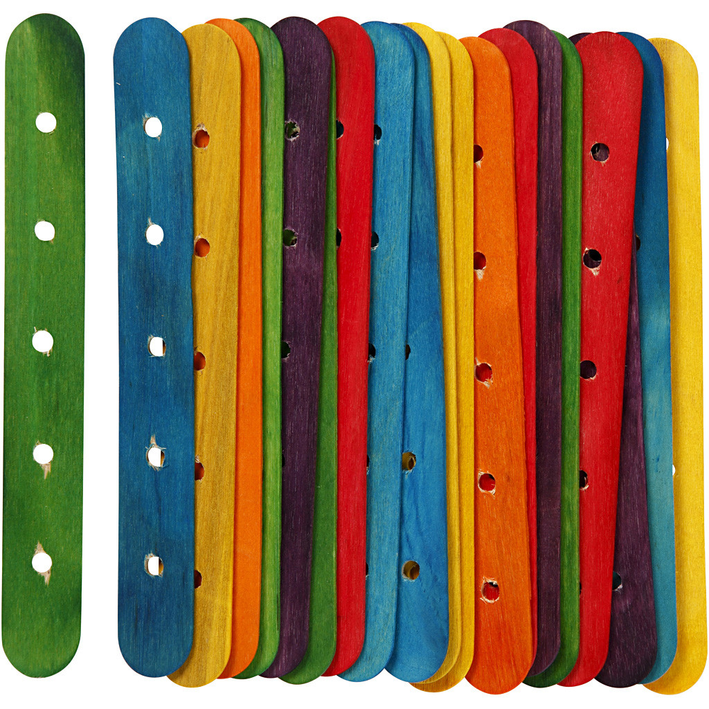 CC Colored Craft Sticks 1.8x15 cm 20 pieces