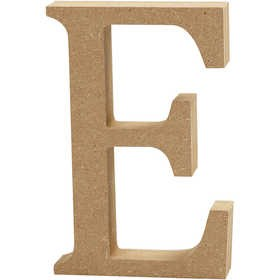 CC MDF Großbuchstabe E 13 cm