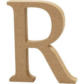 CC MDF Hoofdletter R 13 cm