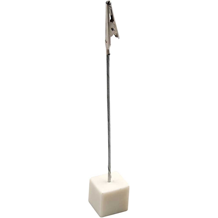 CC Alligator Clip on Base 15cm 5 pieces