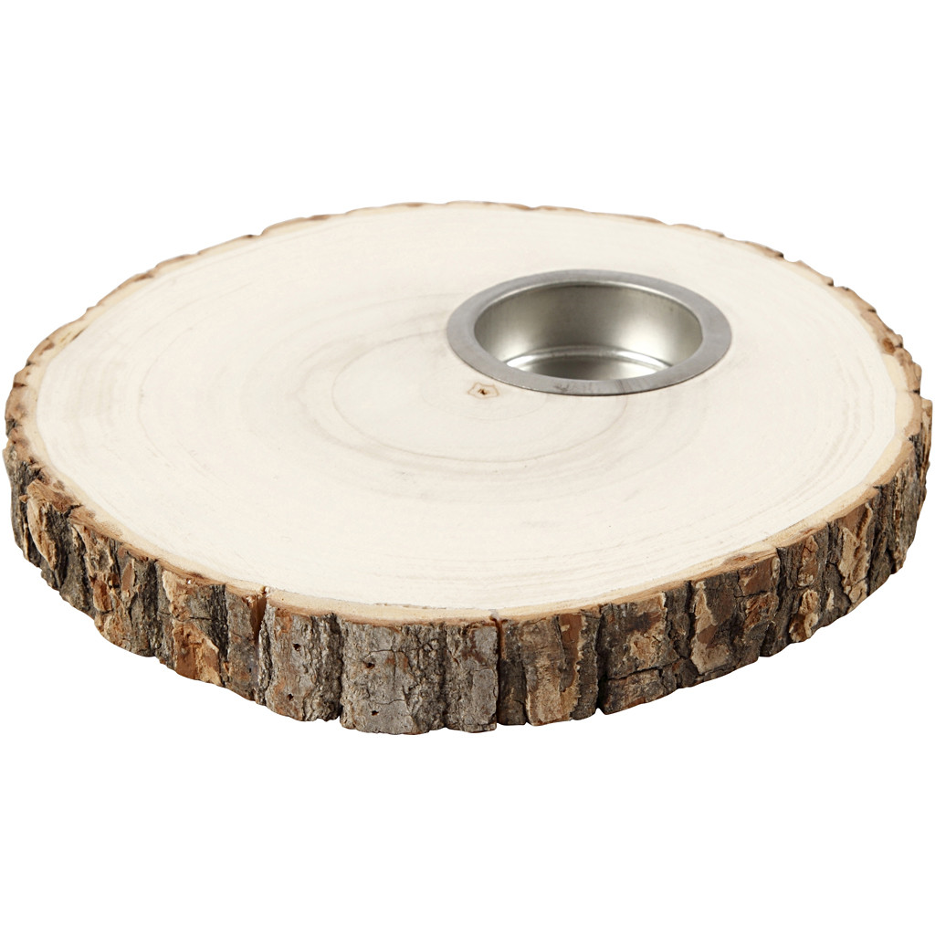 CC Houten Waxinelicht 14-16 cm