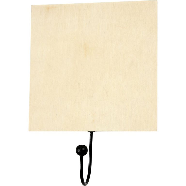 CC Hook with wooden board 10 pcs