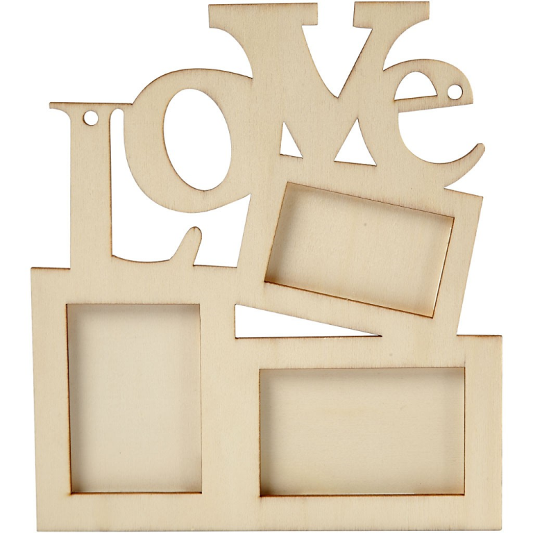 CC Holzrahmen Love 19,7x16 cm