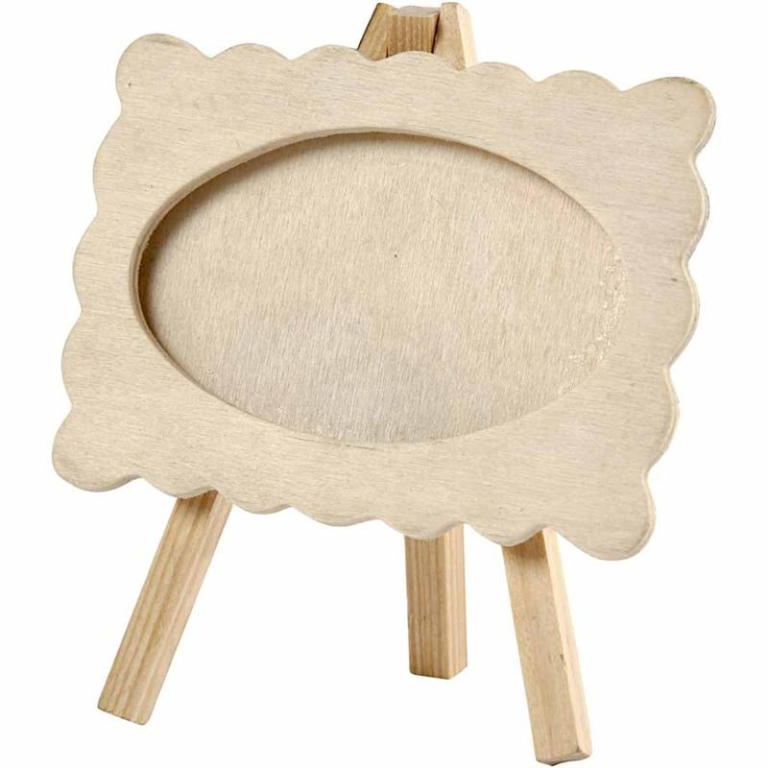 CC Houten Lijst op Ezel 13,2x11,5 cm