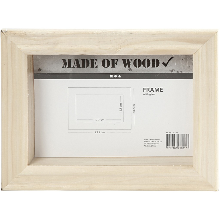 CC Houten 3D Lijst 18,2x23,2 cm