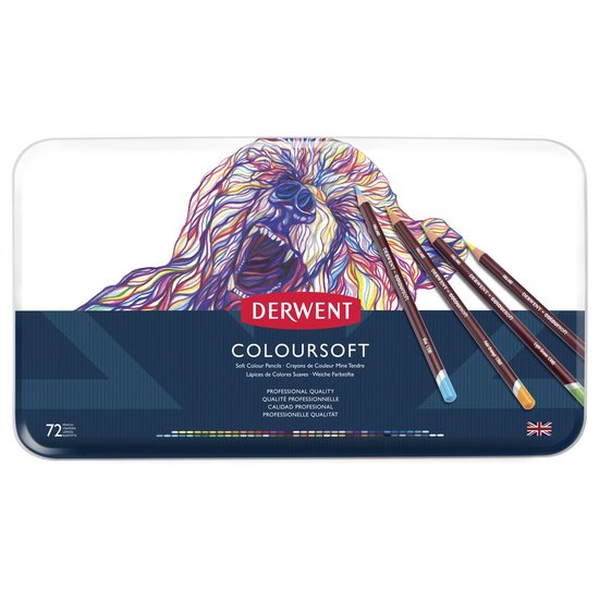 Derwent Coloursoft Potloden 72 Stuk
