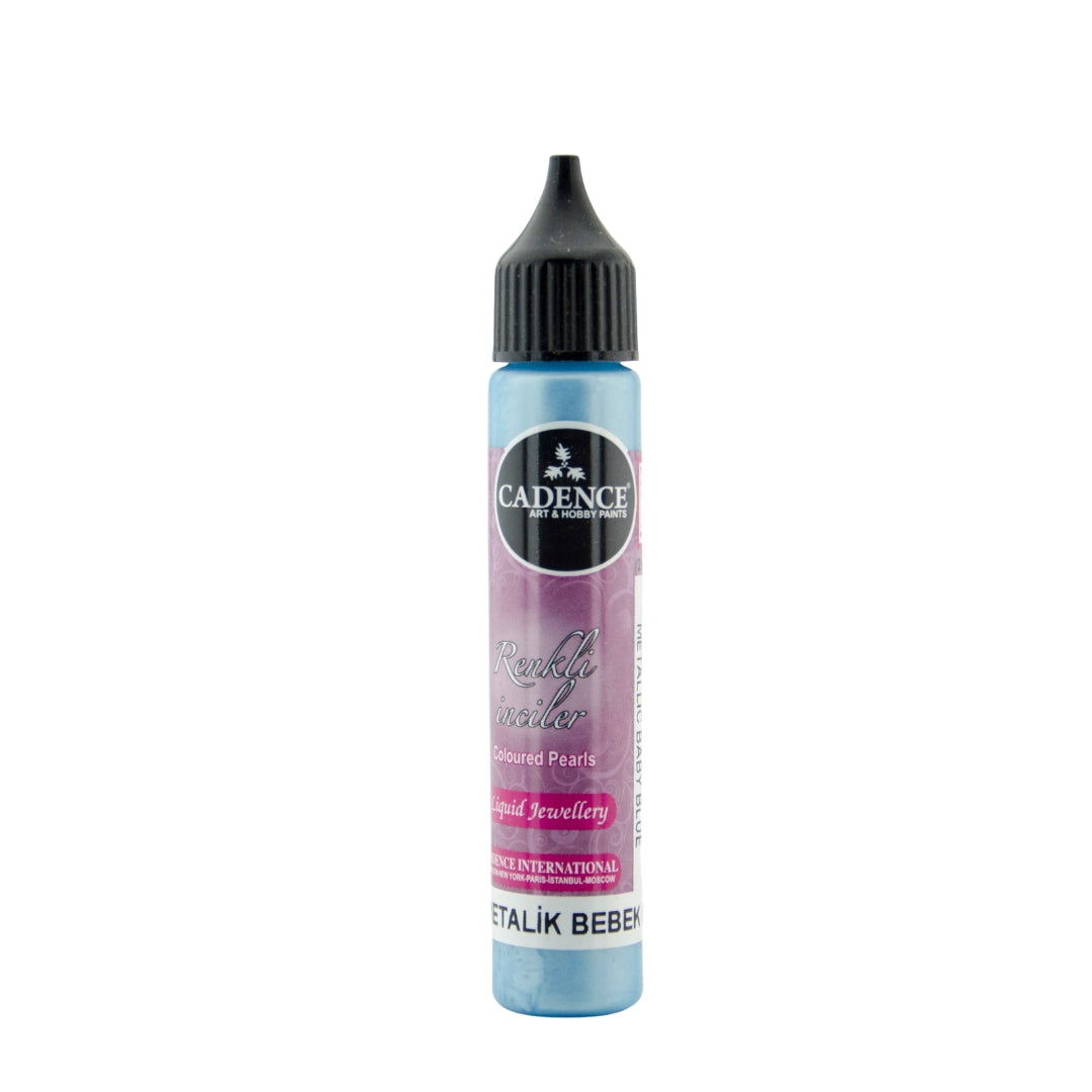 Cadence Colored Pearls 25 ml Metallic Baby Blue