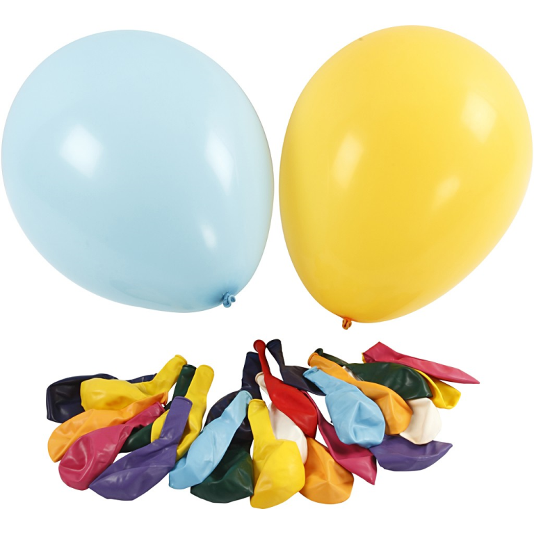 CC Ballons XL 41 cm Multi 50 Stück