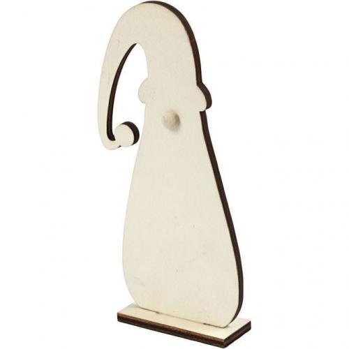 Creativ Company - CC Houten Kerstkabouter 15 cm | GoedkoopsteHobby