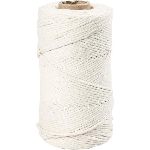 Creativ Company - CC Macramé Cord 2 mm 198 m Off-White | GoedkoopsteHobby