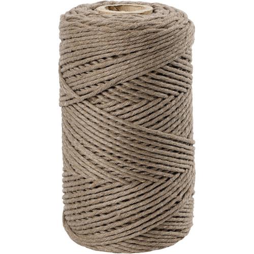 Creativ Company - CC Makramee-Kordel 2 mm 198 m Hellbraun | GoedkoopsteHobby