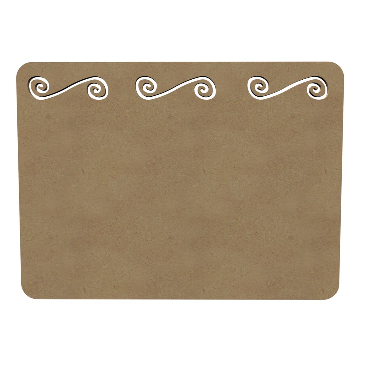 Gomille MDF Platzset Spirale 40x30 cm