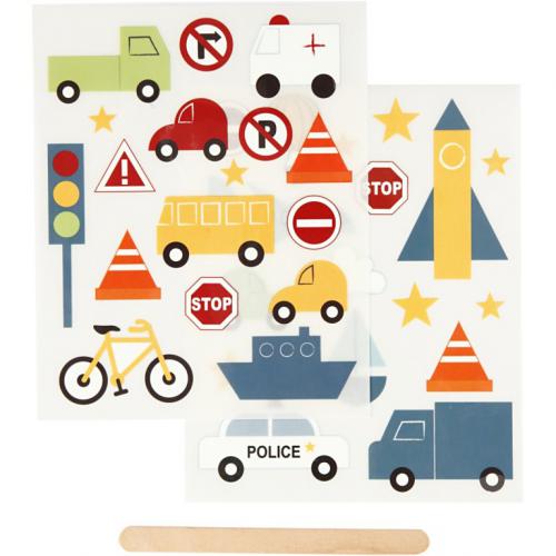 Creativ Company - CC Rub-on Transport 12x15 cm 2 Blatt | GoedkoopsteHobby