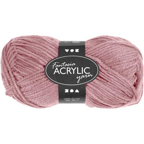 Creativ Company - CC Fantasia Acrylgaren 50gr Licht Roze | GoedkoopsteHobby