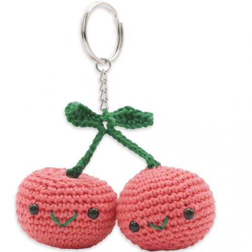 Hardicraft Haakpakket Tassenhanger Kersen 8 cm | GoedkoopsteHobby