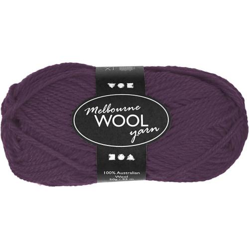 Creativ Company - CC Melbourne Wolgaren 50gr Paars | GoedkoopsteHobby