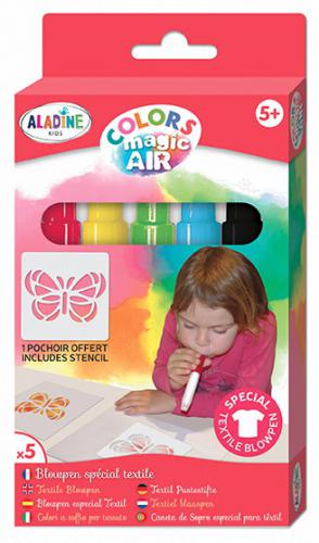 Aladine Kids Textiel Blaaspennen Magic Air Set | GoedkoopsteHobby