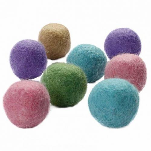 Creativ Company - CC Wol Kralen 20mm Pastel 64 stuks | GoedkoopsteHobby