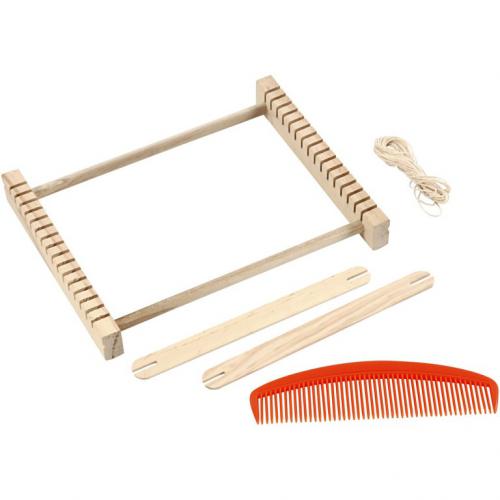 Creativ Company - CC Houten Weefraam 26,5x24 cm | GoedkoopsteHobby