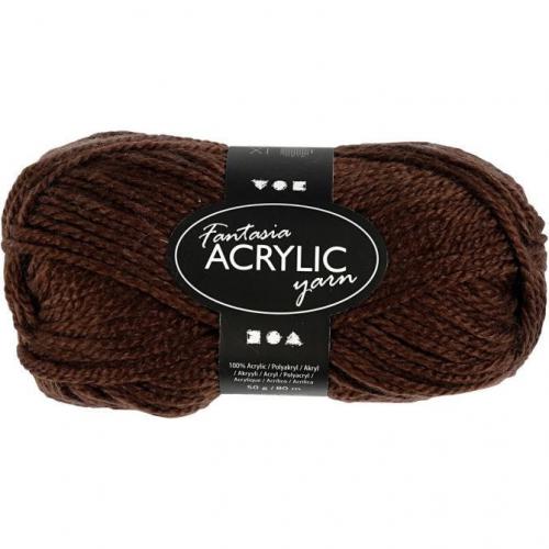 Creativ Company - CC Fantasia Acrylgarn 50g Braun | GoedkoopsteHobby